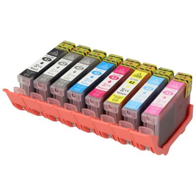 Cartuccia compatibile Canon CLI-42BK/C/M/Y/PC/PM/GY/LGY - 8 colori Multipack