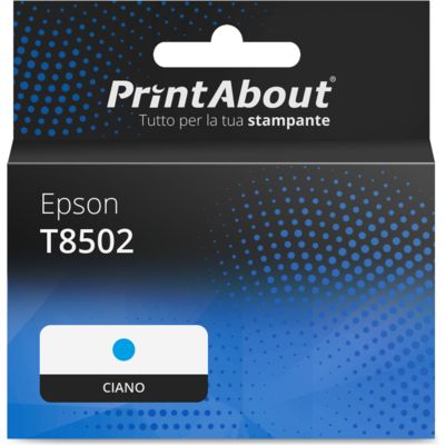 Cartuccia compatibile Epson T8502 - Ciano