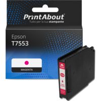 Cartuccia compatibile Epson T7553 - Magenta