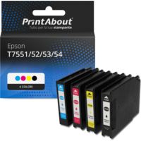 Cartuccia compatibile Epson T7551/52/53/54 - 4 colori Multipack