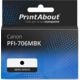 Cartuccia compatibile Canon PFI-706MBK - Nero opaco Alta capacità