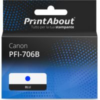 Cartuccia compatibile Canon PFI-706B - Blu Alta capacità