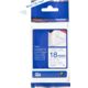 Nastro Brother TZe-FA4B - Blu su bianco (18 mm)
