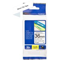 Nastro Brother TZe-M261 - Nero su bianco (36 mm)
