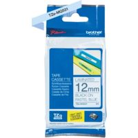 Nastro Brother TZe-MQ531  - Nero su blu pastello