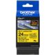 Nastro Brother TZe-SL651 - Nero su giallo