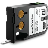 Dymo 1868809 Nastro di etichettatura nero su bianco (6 mm)