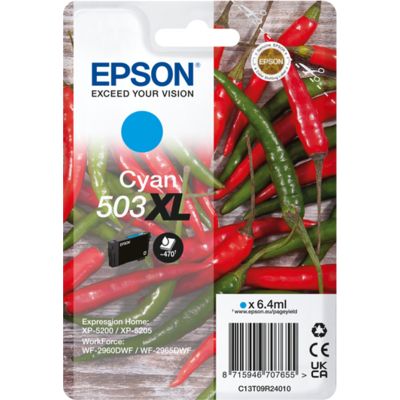 Cartuccia stampante Epson 503XL (C13T09R24010) - Ciano Alta capacità