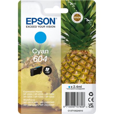 Cartuccia stampante Epson 604 (C13T10G24010) - Ciano