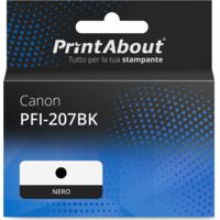 Cartuccia compatibile Canon PFI-207BK - Nero