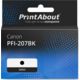 Cartuccia compatibile Canon PFI-207BK - Nero