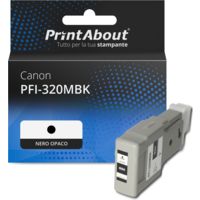Cartuccia compatibile Canon PFI-320MBK - Nero opaco Alta capacità
