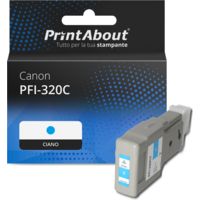 Cartuccia compatibile Canon PFI-320C - Ciano Alta capacità