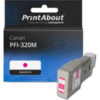 Cartuccia compatibile Canon PFI-320M - Magenta Alta capacità