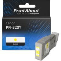 Cartuccia compatibile Canon PFI-320Y - Giallo Alta capacità