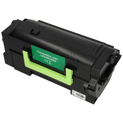 Toner compatibile Lexmark 58D2000 - Nero