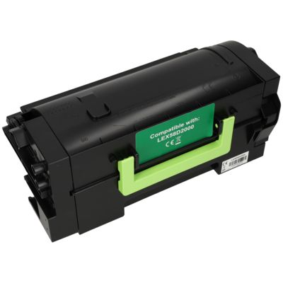 Toner compatibile Lexmark 58D2000 - Nero
