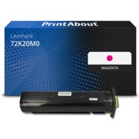 Toner compatibile Lexmark 72K20M0 - Magenta