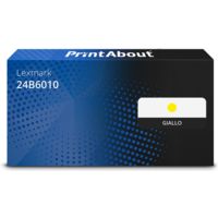 Toner compatibile Lexmark 24B6010 - Giallo