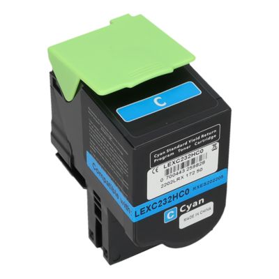 Toner compatibile Lexmark C232HC0 - Ciano Alta capacità