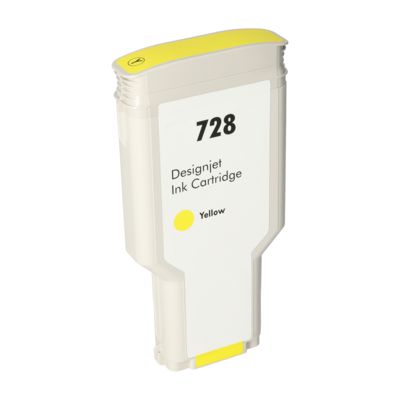 Cartuccia compatibile HP F9J65A (728) - Giallo Capacità extra-elevata