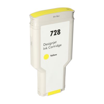 Cartuccia compatibile HP F9J65A (728) - Giallo Capacità extra-elevata