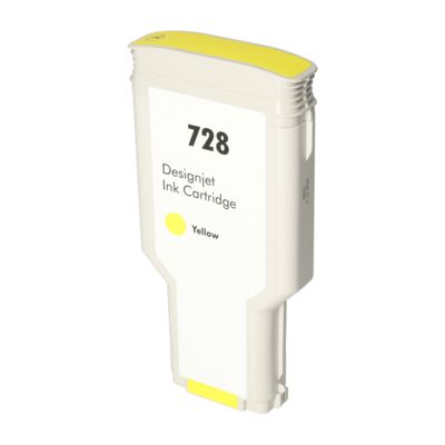 Cartuccia compatibile HP F9J65A (728) - Giallo Capacità extra-elevata