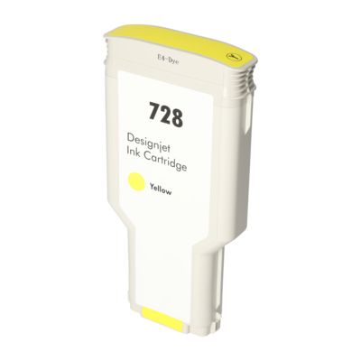 Cartuccia compatibile HP F9J65A (728) - Giallo Capacità extra-elevata