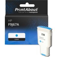 Cartuccia compatibile HP F9J67A (728) - Ciano Capacità extra-elevata