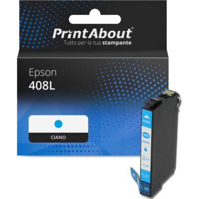 Cartuccia compatibile Epson 408L (C13T09K24010) - Ciano Alta capacità
