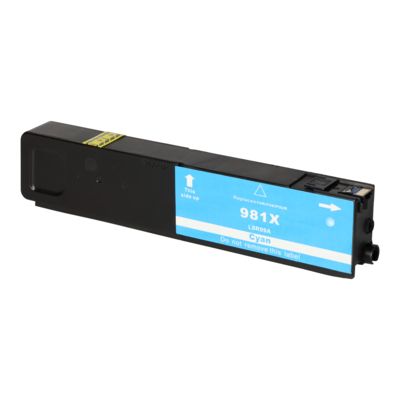 Cartuccia compatibile HP 981X (L0R09A) - Ciano Alta capacità
