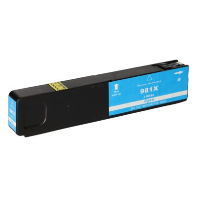 Cartuccia compatibile HP 981X (L0R09A) - Ciano Alta capacità