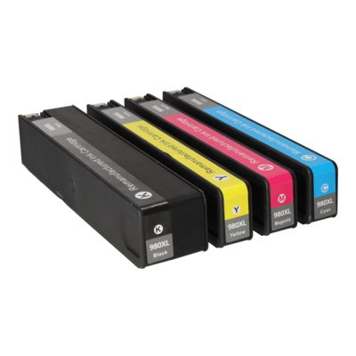 Cartuccia compatibile HP 981X (L0R09/10/11/12A) - 4 colori Alta capacità Multipack