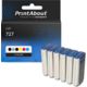 Cartuccia compatibile HP 727 (B3P19/20/21/22/23/24A) - 6 colori Multipack