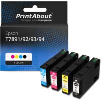 Cartuccia compatibile Epson T7891/92/93/94 - 4 colori Multipack
