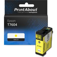 Cartuccia compatibile Epson T7604 - Giallo