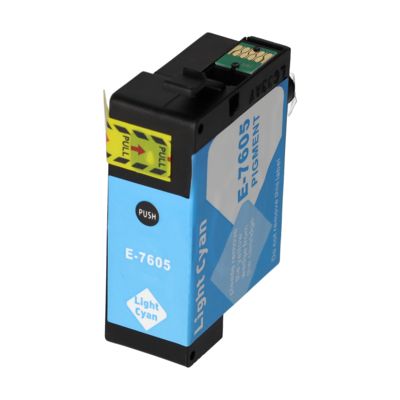 Cartuccia compatibile Epson T7605 - Ciano chiaro