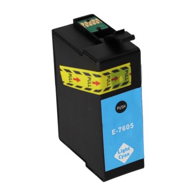 Cartuccia compatibile Epson T7605 - Ciano chiaro