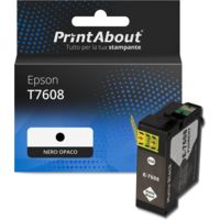 Cartuccia compatibile Epson T7608 - Nero opaco