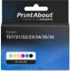 Cartuccia compatibile Epson T67/31/32/33/34/35/36 (T673) - Kit colori Multipack