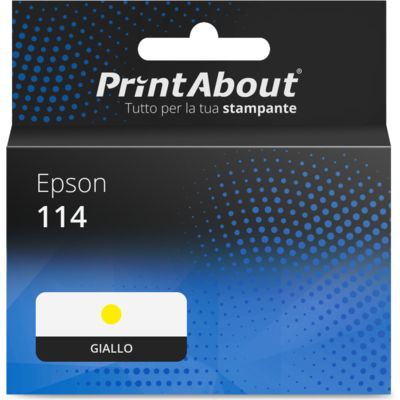 Cartuccia compatibile Epson 114 (C13T07B440) - Giallo