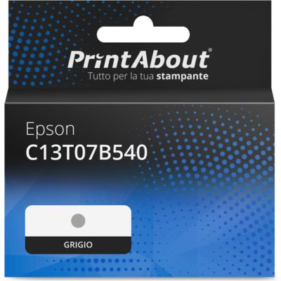 Cartuccia compatibile Epson C13T07B540 (114) - Grigio