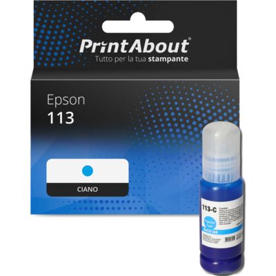 Cartuccia compatibile Epson 113 (C13T06B240) - Ciano