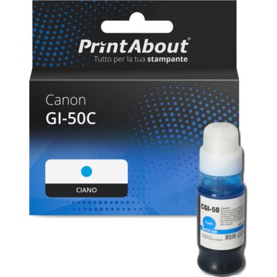 Cartuccia compatibile Canon GI-50C - Ciano Alta capacità