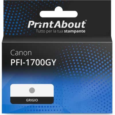 Cartuccia compatibile Canon PFI-1700GY - Grigio