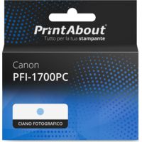 Cartuccia compatibile Canon PFI-1700PC - Ciano fotografico