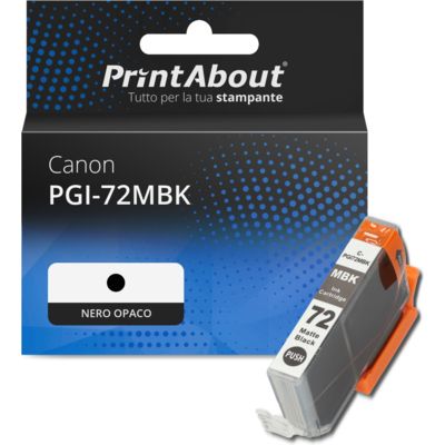 Cartuccia compatibile Canon PGI-72MBK - Nero opaco