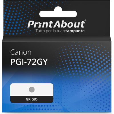 Cartuccia compatibile Canon PGI-72GY - Grigio
