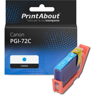 Cartuccia compatibile Canon PGI-72C - Ciano