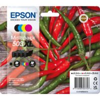 Cartuccia stampante Epson C13T09R64020 (503XL) - 4 colori Alta capacità Multipack